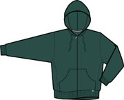 697HBM1 - MEN'S DRI POWER FULL ZIP HOOD