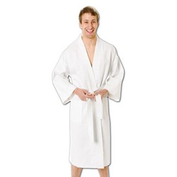 2173 - Italian Waffle Weave Bath Robe