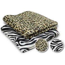 2207 - Animal Print Fleece Blanket