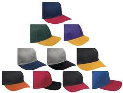 1689 - 6-Panel Low Profile Twill Cap (2-Tone)