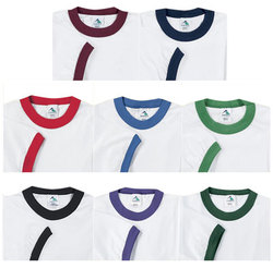710 - White Body Ringer T-Shirt