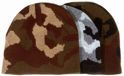 3695 - Camo Knit Watch Cap